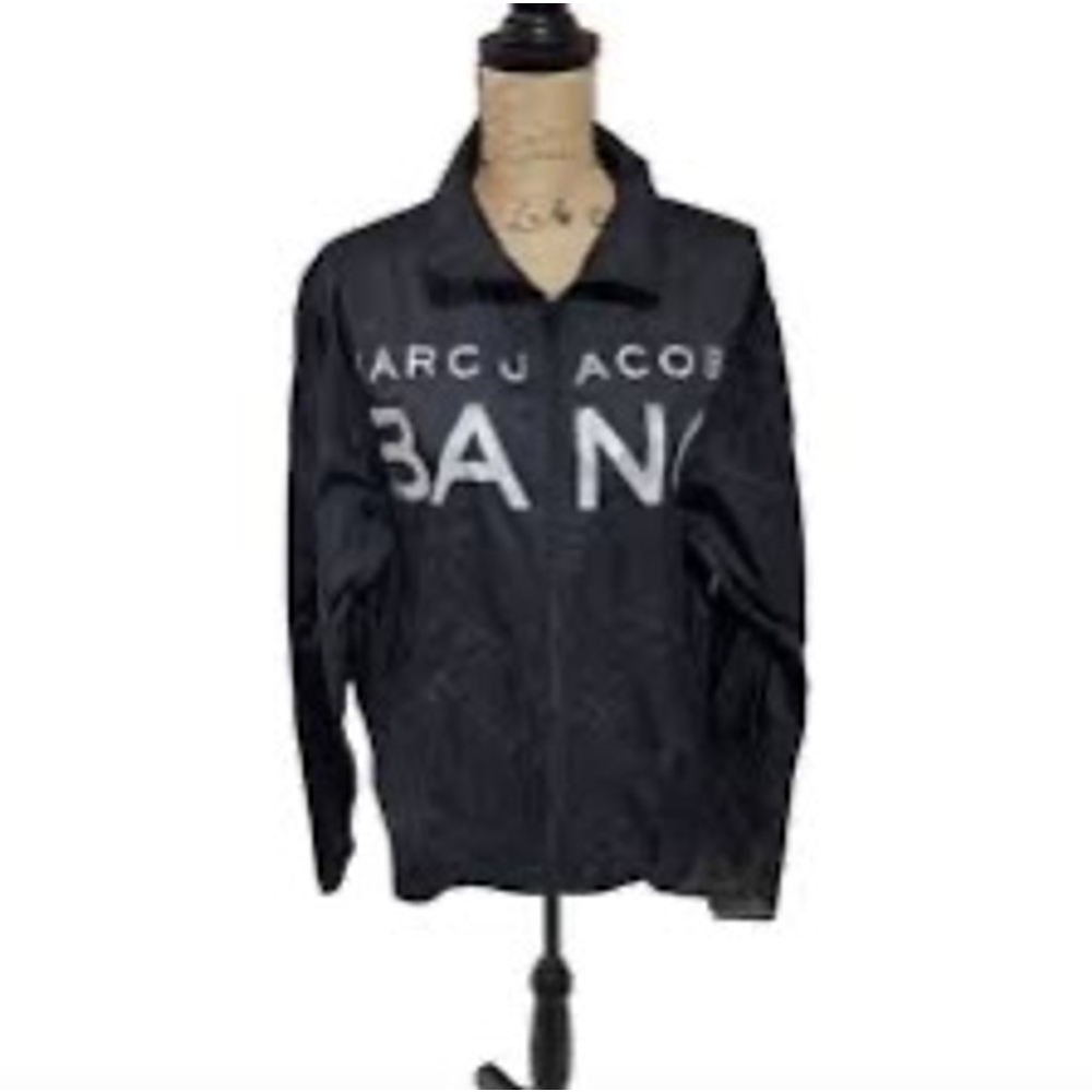 MARC JACOB | NWT Black & White Bang Windbreaker Jacket S